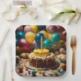 Amazing eco friendly birthday plate for celebratio