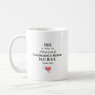 Amazing Emergency Room Nurse Personalised Coffee Mug