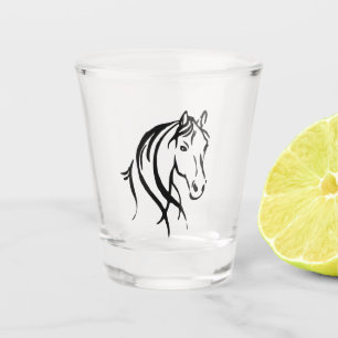 Amazing Equine Shot Glass