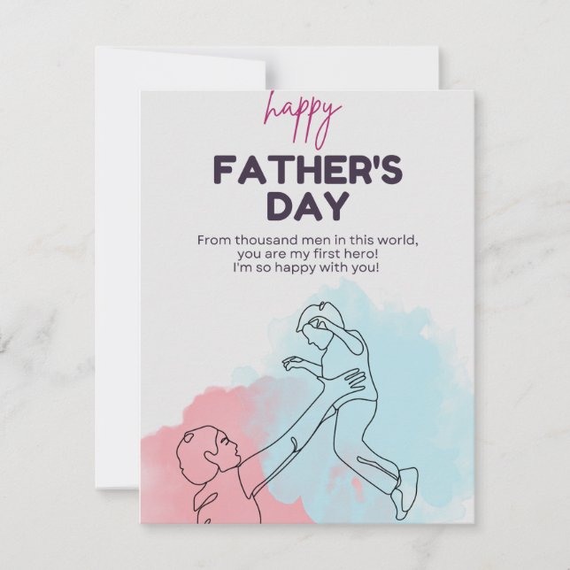 amazing fathers day card (Front)