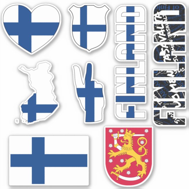 Amazing Finland Shapes National Symbols (Front)