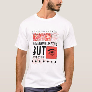 AMAZING FLOWER AND EYE DESIGN T-Shirt
