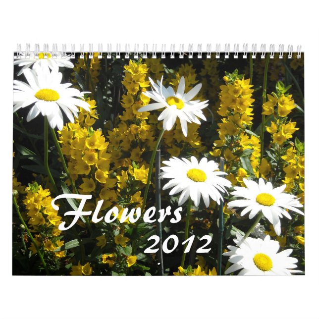 Amazing Flowers 2012 Calendar (Cover)