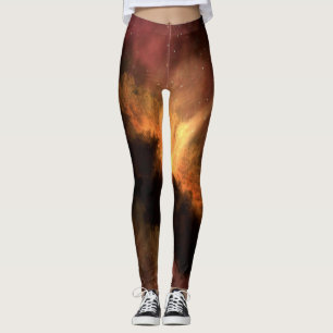 AMAZING GALAXY WITH BRIGHT STARS LEGGINGS