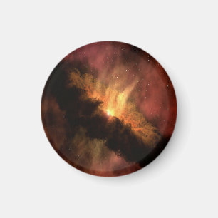 AMAZING GALAXY WITH BRIGHT STARS MAGNET