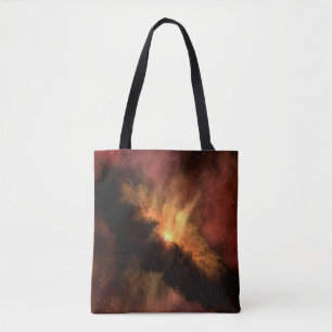AMAZING GALAXY WITH BRIGHT STARS TOTE BAG
