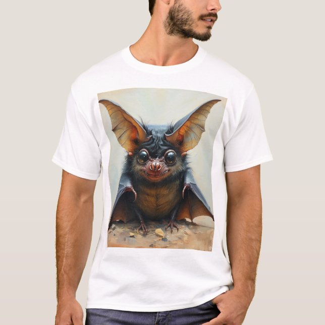 Amazing Giant Bat T-Shirt (Front)