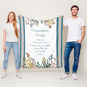 Amazing gift! Custom Retirement blanket