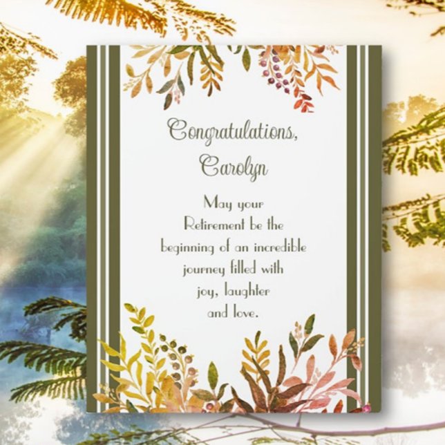 Amazing gift! Custom Retirement Easel Plaque (Creator Uploaded)