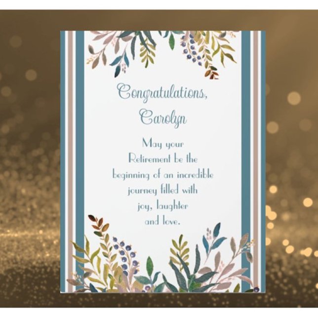 Amazing gift! Custom Retirement easel plaque (Creator Uploaded)