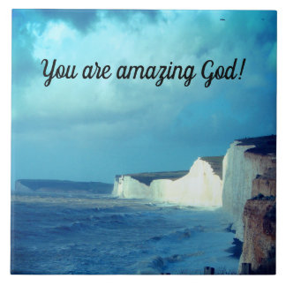 Amazing God Ceramic Tile