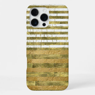 amazing golden stripes iPhone case