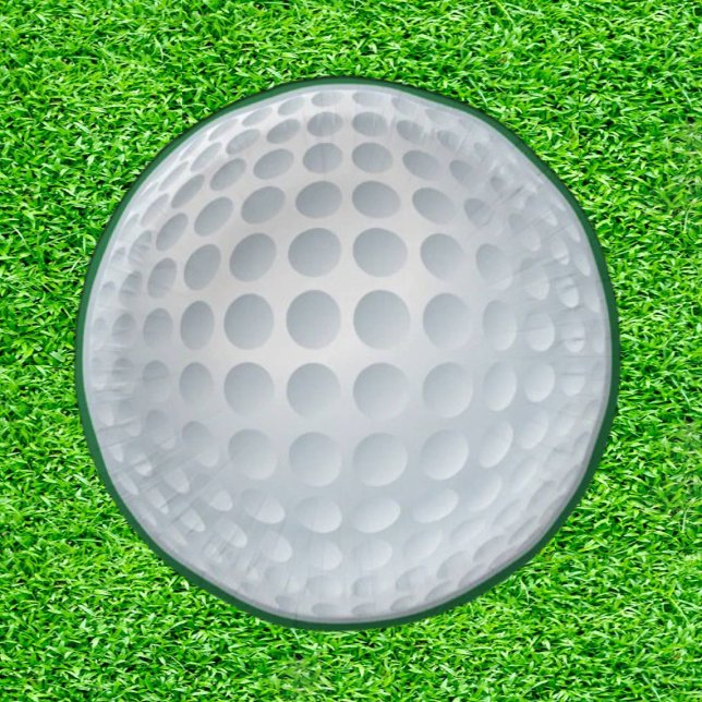 Amazing Golf Party Supplies Paper Plate (Swing into Fun with Every Plate!)