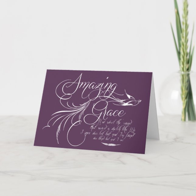 Amazing Grace   Card (Front)