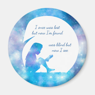 Amazing Grace Christian Inspiring Magnet