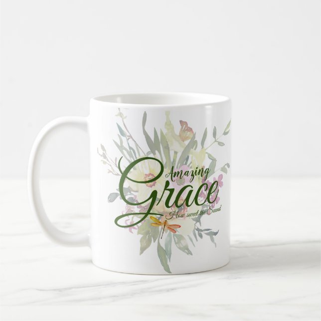 Amazing Grace  Coffee Mug (Left)