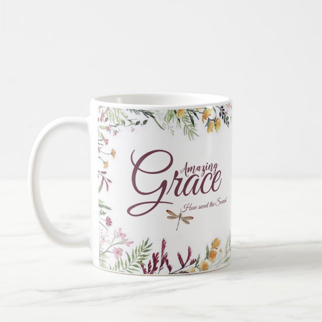 Amazing Grace  Coffee Mug (Left)
