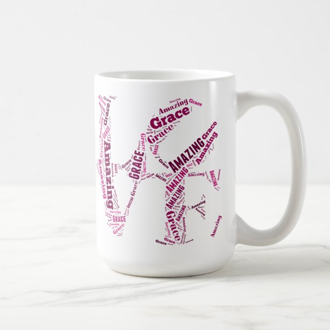 Amazing Grace Mug Autism GoTeamKate (Right)