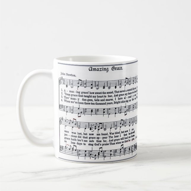 AMAZING GRACE-MUG COFFEE MUG (Left)