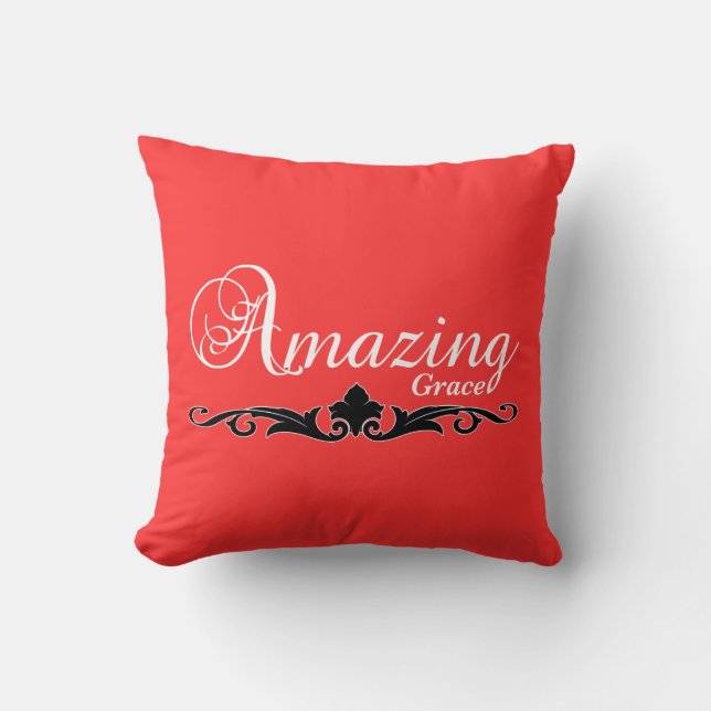 Amazing Grace Pillow (Front)