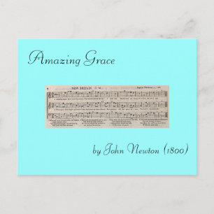 Amazing Grace Postcard