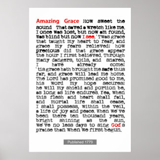 Amazing Grace Poster