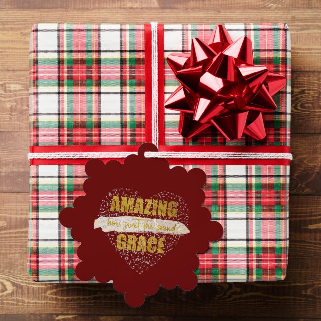 Amazing Grace Tree Decoration Card (Insitu (Gift))