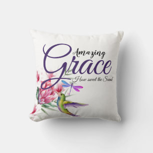 Amazing grace Tropical bird  Cushion