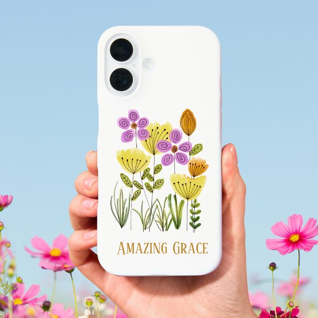 Amazing Grace Wildflowers Case-Mate iPhone Case (Amazing Grace Wildflowers Case-Mate iPhone Case)