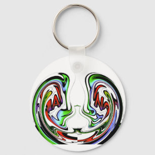 Amazing Hakuna Matata Whirl Art Print Key Ring