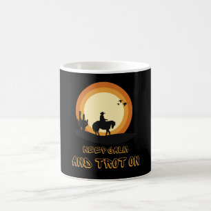Amazing horse riding mugs