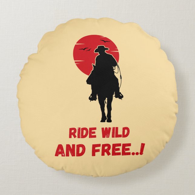 Amazing horse riding pillows (Front)