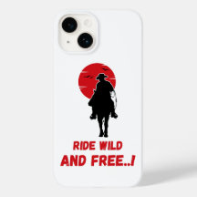 Amazing horseback riding phone case