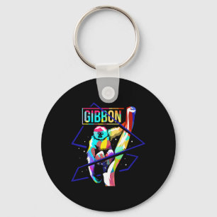 Amazing Hylobates Lar Lesser Ape Gibbon Gibbons Mo Key Ring