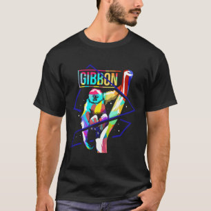 Amazing Hylobates Lar Lesser Ape Gibbon Gibbons Mo T-Shirt