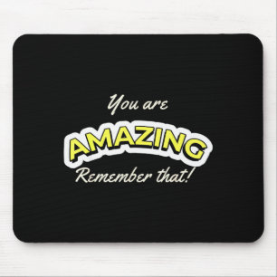 Amazing Inspirational Quote Motivational Saying Mouse Pad