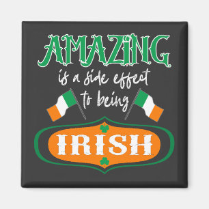 Amazing Irish Flag Shamrock Lucky Celtic Pride Magnet
