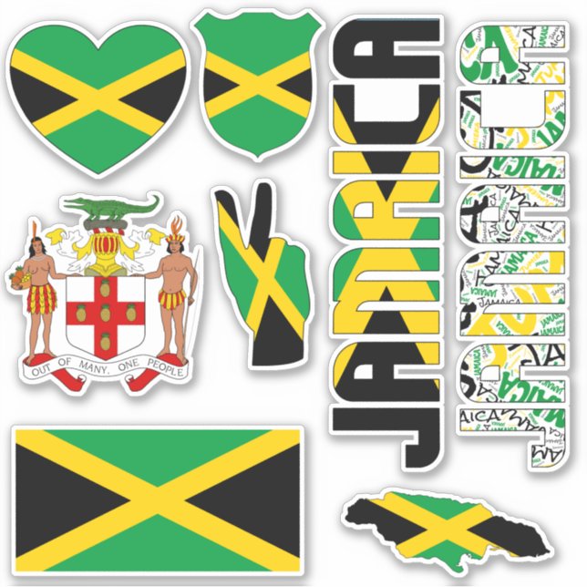 Amazing Jamaica Shapes National Symbols (Front)