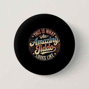 Amazing jiddo 6 cm round badge