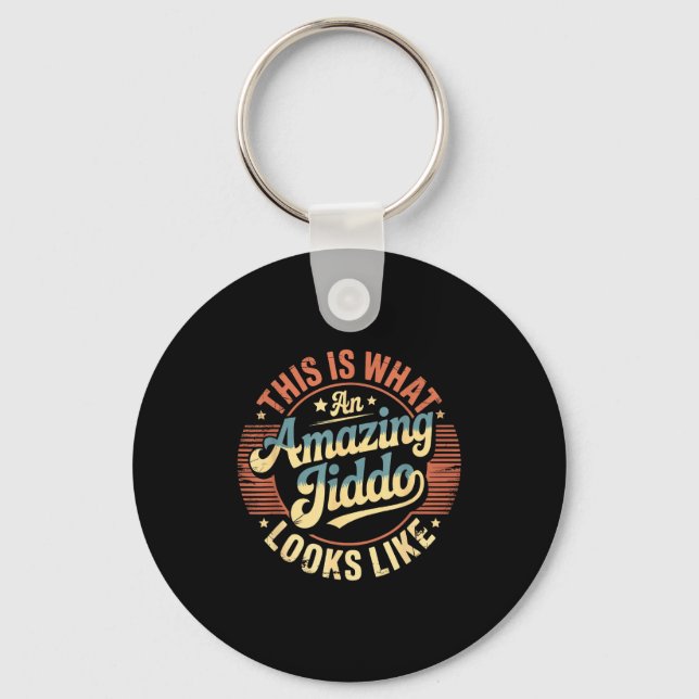 Amazing jiddo  key ring (Front)