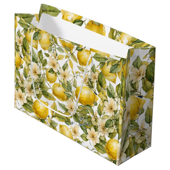 amazing lemon gift bag (Front Angled)