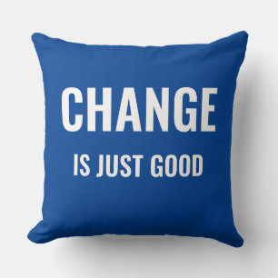 Amazing life formation, inspirational sayings cute cushion