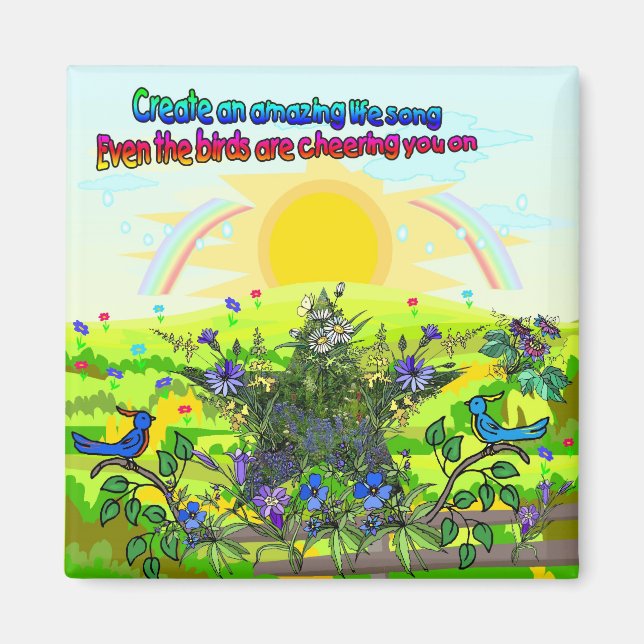 Amazing Life Song Magnet (Front)