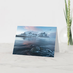 Amazing Light in Iceland   Stokksnes, Vestrahorn Card