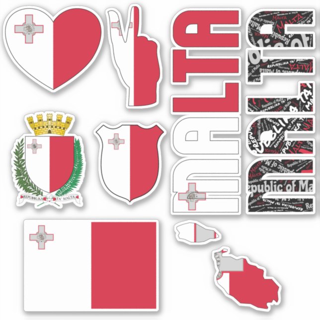 Amazing Malta Shapes National Symbols (Front)