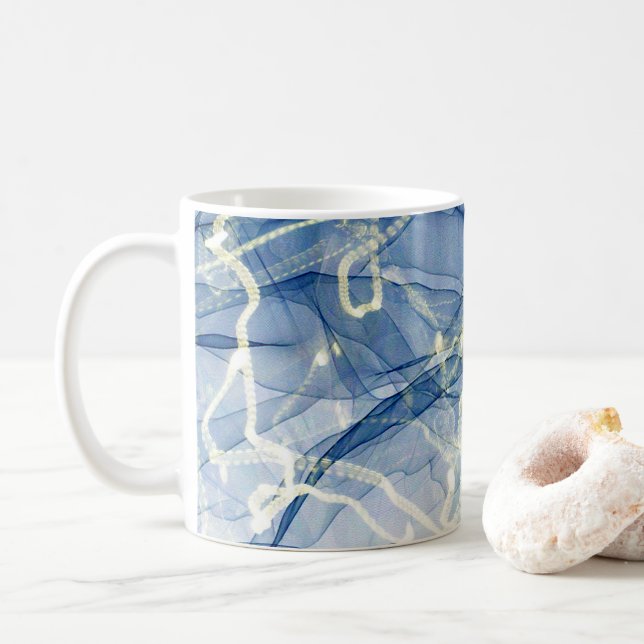 Amazing marbling!  coffee mug (With Donut)