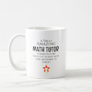 Amazing Math Tutor Hard To Find Personalised Gift Coffee Mug