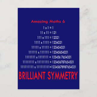 Amazing Maths Series 6 Postcard