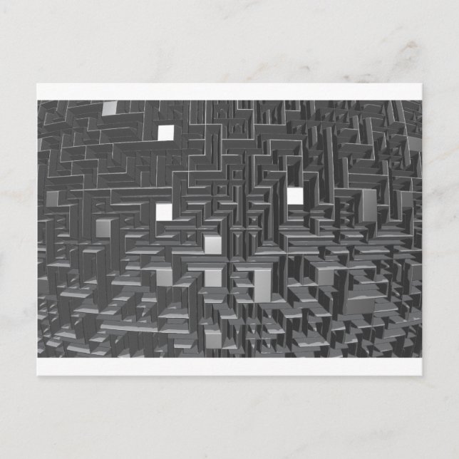 Amazing maze postcard (Front)