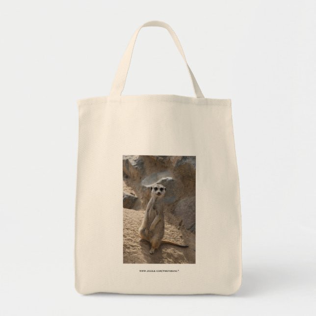 Amazing Meerkat Tote Bag (Front)